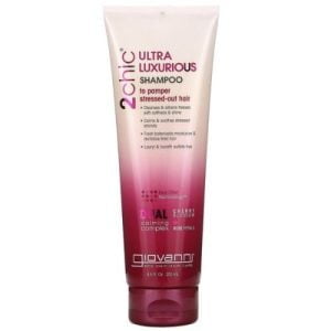 شامبو شعر مزدوج مهدئ فائق الفخامة بزهر الكرز وبتلات الورد من جيوفاني 250 مل