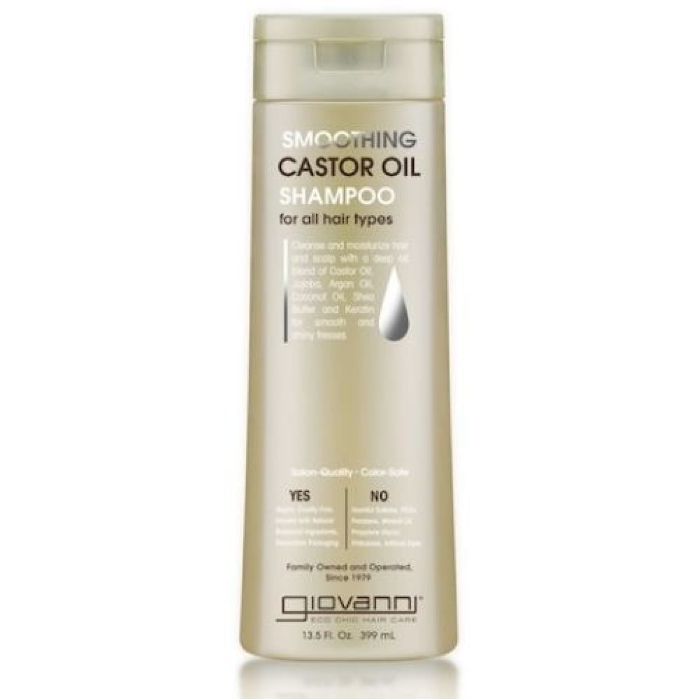 شامبو شعر زيت الخروع لكل أنواع الشعر من جيوفاني 399 مل